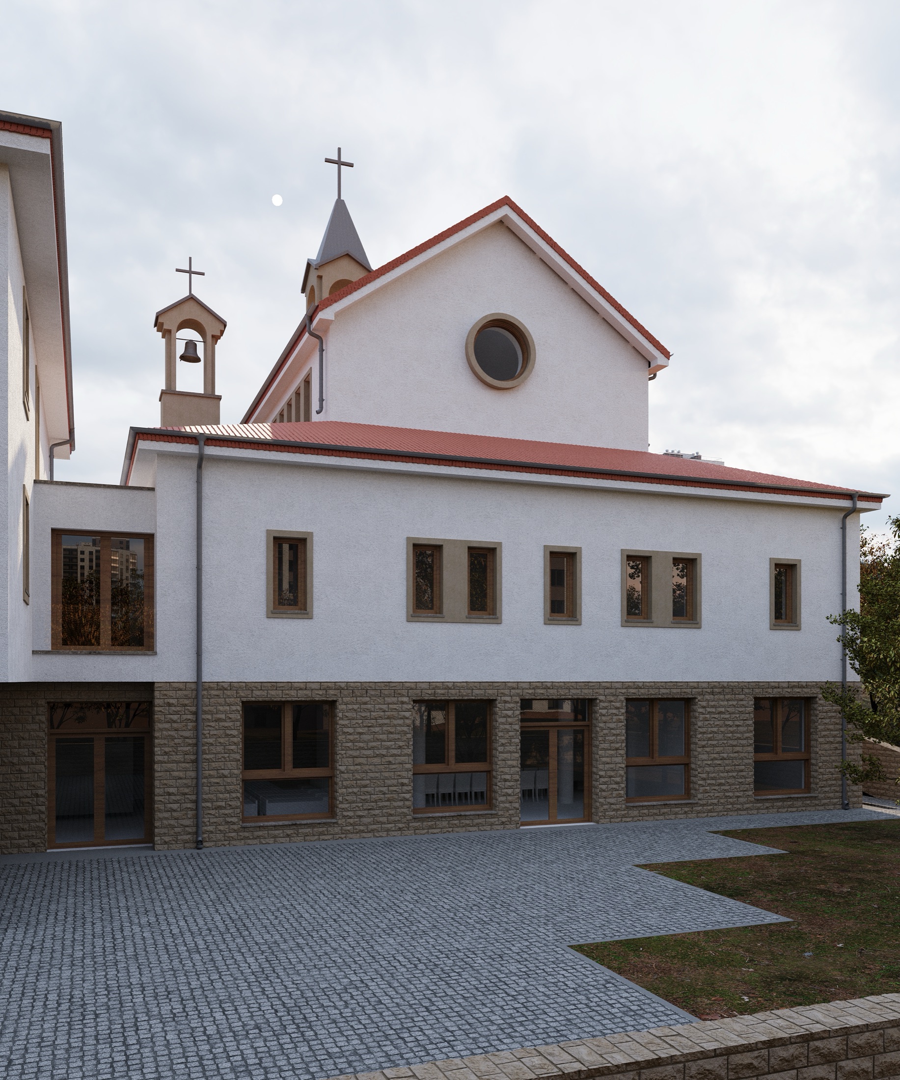 Sakrálna stavba Baku, vizualizácia 9